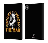 Head Case Designs Officially Licensed WWE Image 2 Becky Lynch The Man Leather Wallet Case Compatible With Apple iPad Pro 11 M4/M5 2024/2025