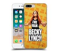 Head Case Designs Officially Licensed WWE Image 4 Becky Lynch The Man Hard Back Case Compatible With Apple iPhone 7 Plus/iPhone 8 Plus