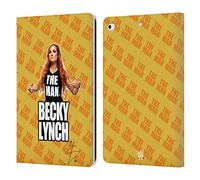Head Case Designs Officially Licensed WWE Image 4 Becky Lynch The Man Leather Wallet Case Compatible With Apple iPad 9.7 2017 / iPad 9.7 2018