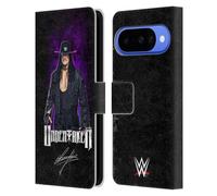 Head Case Designs Officially Licensed WWE Image Undertaker Leather Wallet Case Compatible With Google Pixel 10