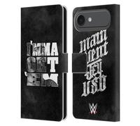 Head Case Designs Officially Licensed WWE I'mma Get 'Em Jey Uso Leather Wallet Case Compatible With Apple iPhone 17 Air