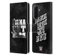 Head Case Designs Officially Licensed WWE I'mma Get 'Em Jey Uso Leather Wallet Case Compatible With Samsung Galaxy A17 4G / 5G