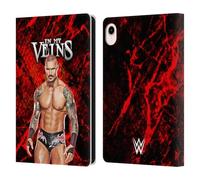 Head Case Designs Officially Licensed WWE In My Veins Randy Orton Leather Wallet Case Compatible With Apple iPad mini (2021/2024)
