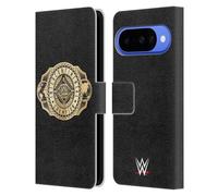 Head Case Designs Officially Licensed WWE Intercontinental Championship Title Belts Leather Wallet Case Compatible With Google Pixel 10