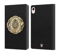 Head Case Designs Officially Licensed WWE Intercontinental Championship Title Belts Leather Wallet Case Compatible With Apple iPad mini (2021/2024)