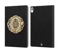 Head Case Designs Officially Licensed WWE Intercontinental Championship Title Belts Leather Wallet Case Compatible With Apple iPad Air 13 2024/2025
