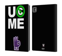 Head Case Designs Officially Licensed WWE John Cena Cenation Respect Superstars 9 Leather Wallet Case Compatible With Apple iPad Pro 11 M4 2024