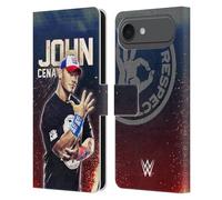 Head Case Designs Officially Licensed WWE John Cena Superstars Leather Wallet Case Compatible With Apple iPhone 17 Air