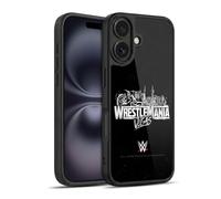 Head Case Designs Officially Licensed WWE Key Art Logo Wrestlemania 42 Gel Armour Case [Military Grade Protection] Compatible With Apple iPhone 16