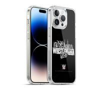 Head Case Designs Officially Licensed WWE Key Art Logo Wrestlemania 42 Gel Case [Military Grade Protection] Compatible with Apple iPhone 14 Pro Max and Compatible with MagSafe