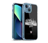 Head Case Designs Officially Licensed WWE Key Art Logo Wrestlemania 42 Gel Case [Military Grade Protection] Compatible with Apple iPhone 13 Mini and Compatible with MagSafe