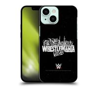 Head Case Designs Officially Licensed WWE Key Art Logo Wrestlemania 42 Hard Back Case Compatible With Apple iPhone 13 Mini