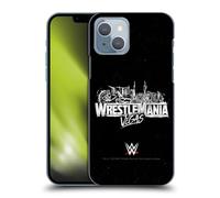 Head Case Designs Officially Licensed WWE Key Art Logo Wrestlemania 42 Hard Back Case Compatible With Apple iPhone 14