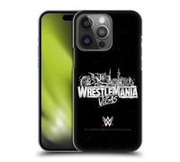 Head Case Designs Officially Licensed WWE Key Art Logo Wrestlemania 42 Hard Back Case Compatible With Apple iPhone 14 Pro