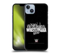 Head Case Designs Officially Licensed WWE Key Art Logo Wrestlemania 42 Hard Back Case Compatible With Apple iPhone 14 Plus