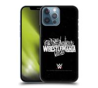Head Case Designs Officially Licensed WWE Key Art Logo Wrestlemania 42 Hard Back Case Compatible With Apple iPhone 13 Pro Max