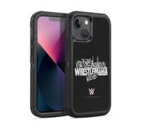 Head Case Designs Officially Licensed WWE Key Art Logo Wrestlemania 42 Ultra-Armoured Shockproof Case [Military Grade Protection] Compatible With Apple iPhone 13