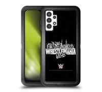Head Case Designs Officially Licensed WWE Key Art Logo Wrestlemania 42 Ultra-Armoured Shockproof Case [Military Grade Protection] Compatible With Samsung Galaxy A13 (2022)