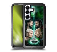 Head Case Designs Officially Licensed WWE Key Art Poster Wrestlemania 40 Ultra-Armoured Shockproof Case [Military Grade Protection] Compatible With Samsung Galaxy S25+