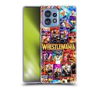 Head Case Designs Officially Licensed WWE Key Art Poster Wrestlemania 41 Gel Case [Military Grade Protection] Compatible With Moto Edge 40 Pro/Plus 2023