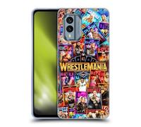 Head Case Designs Officially Licensed WWE Key Art Poster Wrestlemania 41 Gel Case [Military Grade Protection] Compatible With Nokia X30