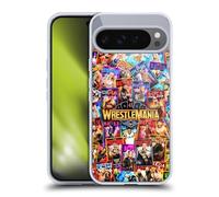 Head Case Designs Officially Licensed WWE Key Art Poster Wrestlemania 41 Gel Case [Military Grade Protection] Compatible With Google Pixel 9 Pro XL
