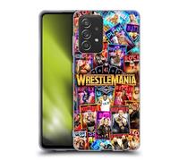 Head Case Designs Officially Licensed WWE Key Art Poster Wrestlemania 41 Gel Case [Military Grade Protection] Compatible With Galaxy A52 / A52s / 5G (2021)