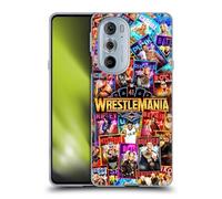 Head Case Designs Officially Licensed WWE Key Art Poster Wrestlemania 41 Gel Case [Military Grade Protection] Compatible With Motorola Edge X30