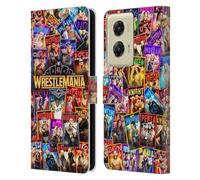 Head Case Designs Officially Licensed WWE Key Art Poster Wrestlemania 41 Leather Book Wallet Case Cover Compatible With Motorola Moto G Stylus 5G (2024)