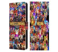 Head Case Designs Officially Licensed WWE Key Art Poster Wrestlemania 41 Leather Wallet Case Compatible With Samsung Galaxy S25 FE