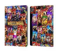 Head Case Designs Officially Licensed WWE Key Art Poster Wrestlemania 41 Leather Wallet Case Compatible With Apple iPad Pro 13 M4 2024