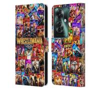 Head Case Designs Officially Licensed WWE Key Art Poster Wrestlemania 41 Leather Wallet Case Compatible With Oppo Reno11 F 5G / F25 Pro 5G