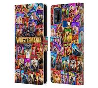Head Case Designs Officially Licensed WWE Key Art Poster Wrestlemania 41 Leather Wallet Case Compatible With Samsung Galaxy M31 (2020)