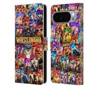 Head Case Designs Officially Licensed WWE Key Art Poster Wrestlemania 41 Leather Wallet Case Compatible With Google Pixel 10 Pro XL
