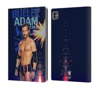 Head Case Designs Officially Licensed WWE LED Image Adam Cole Leather Wallet Case Compatible With Apple iPad Pro 11 M4 2024