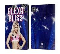 Head Case Designs Officially Licensed WWE LED Image Alexa Bliss Leather Wallet Case Compatible With Apple iPad Pro 11 M4 2024
