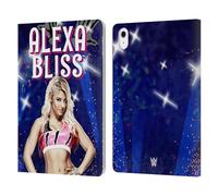 Head Case Designs Officially Licensed WWE LED Image Alexa Bliss Leather Wallet Case Compatible With Apple iPad Air 11 2020/2022/2024/2025