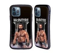 Head Case Designs Officially Licensed WWE LED Image Drew McIntyre Hybrid Case Compatible With Apple iPhone 12 / iPhone 12 Pro
