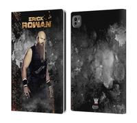 Head Case Designs Officially Licensed WWE LED Image Erick Rowan Leather Wallet Case Compatible With Apple iPad Pro 11 M4/M5 2024/2025