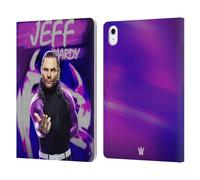 Head Case Designs Officially Licensed WWE LED Image Jeff Hardy Leather Wallet Case Compatible With Apple iPad Air 11 2020/2022/2024/2025