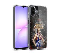 Head Case Designs Officially Licensed WWE LED Image Kurt Angle Gel Case [Military Grade Protection] Compatible With Samsung Galaxy A07 4G