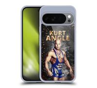 Head Case Designs Officially Licensed WWE LED Image Kurt Angle Gel Case [Military Grade Protection] Compatible with Google Pixel 10 and Compatible with MagSafe