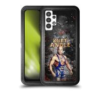 Head Case Designs Officially Licensed WWE LED Image Kurt Angle Ultra-Armoured Shockproof Case [Military Grade Protection] Compatible With Samsung Galaxy A13 (2022)
