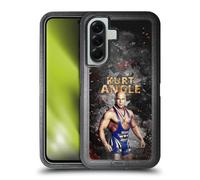 Head Case Designs Officially Licensed WWE LED Image Kurt Angle Ultra-Armoured Shockproof Case [Military Grade Protection] Compatible With Samsung Galaxy A56 5G
