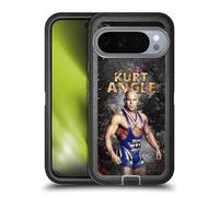 Head Case Designs Officially Licensed WWE LED Image Kurt Angle Ultra-Armoured Shockproof Case [Military Grade Protection] Compatible With Google Pixel 10 Pro XL