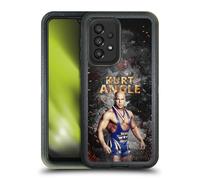 Head Case Designs Officially Licensed WWE LED Image Kurt Angle Ultra-Armoured Shockproof Case [Military Grade Protection] Compatible With Galaxy A33 5G (2022)