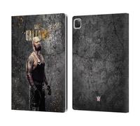 Head Case Designs Officially Licensed WWE LED Image Luke Gallows Leather Wallet Case Compatible With Apple iPad Pro 13 M4 2024