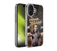 Head Case Designs Officially Licensed WWE LED Image Shawn Michaels Gel Case [Military Grade Protection] Compatible with Apple iPhone 17 and Compatible with MagSafe