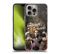 Head Case Designs Officially Licensed WWE LED Image Shawn Michaels Hard Back Case Compatible With Apple iPhone 16 Pro Max