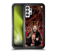 Head Case Designs Officially Licensed WWE LED Seth Rollins Ultra-Armoured Shockproof Case [Military Grade Protection] Compatible With Samsung Galaxy A13 (2022)